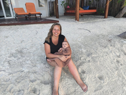 Cloby UV-filt med UPF 50+ - Sandy Beach - UV-filt - MamaMilla