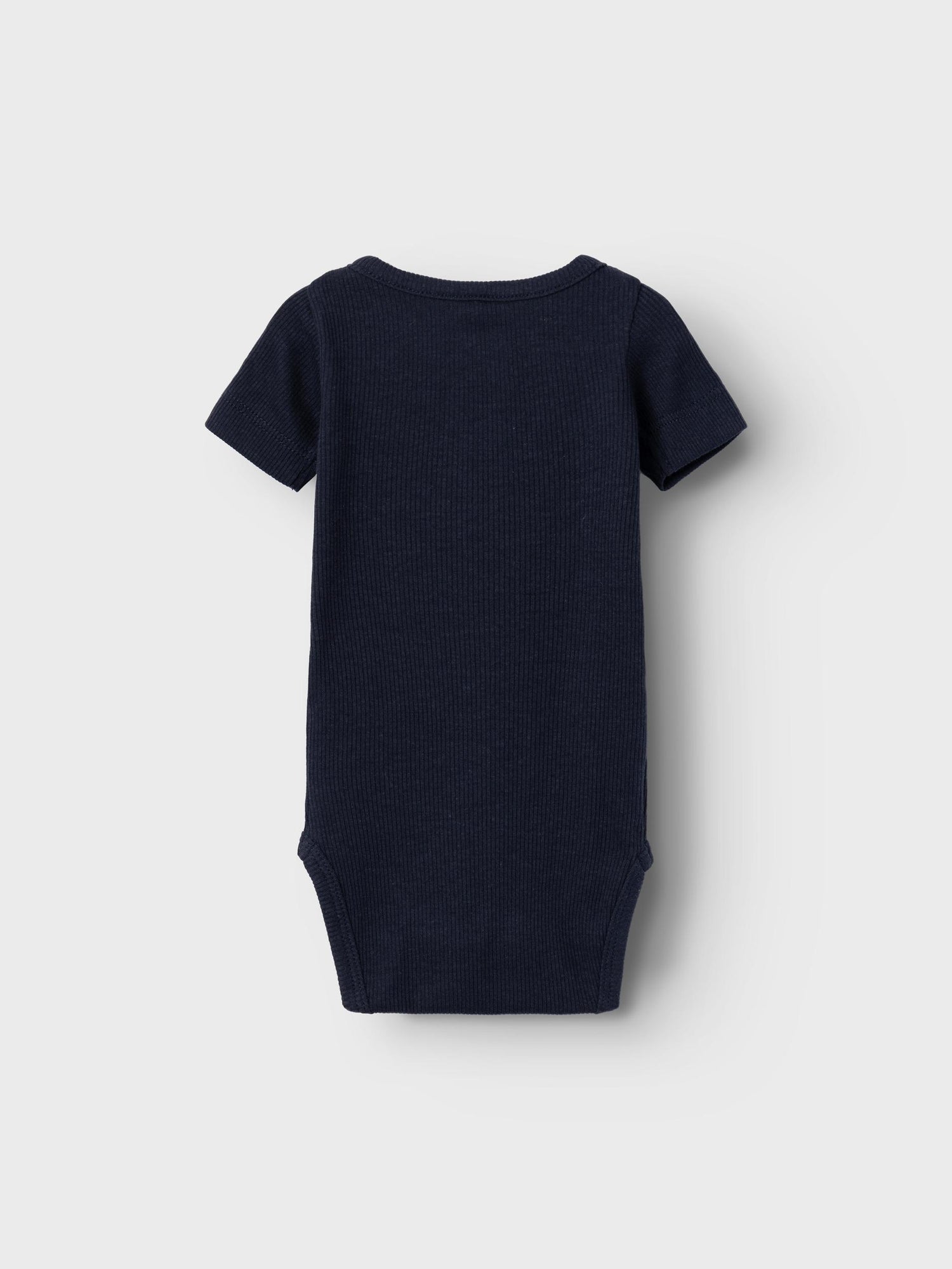 Name it body i ribb med korta ärmar - Kab - Dark Sapphire - Body - MamaMilla
