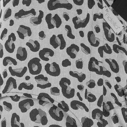 Fidella Fusion Fullbuckle Bärsel - Leopard Silver - Bärsele - MamaMilla