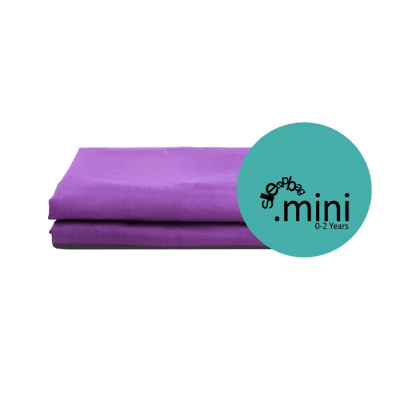 2 packark för Sleepbag.mini sovsäck - lila - Tillbehör till sovsäck - MamaMilla