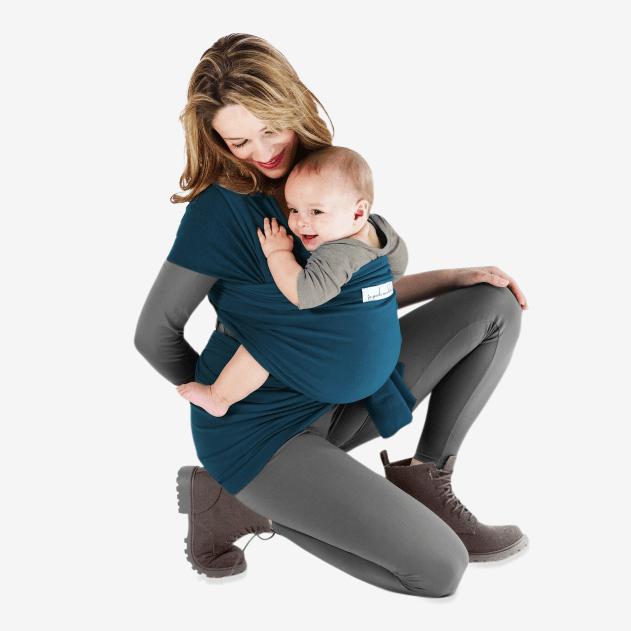 Love radius stretch wrap bas - Petrol färgad - wrap - MamaMilla