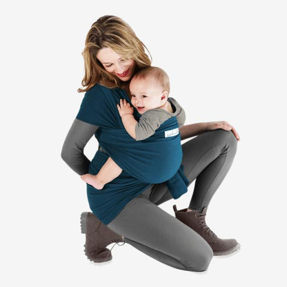 Love radius stretch wrap bas - Petrol färgad - wrap - MamaMilla