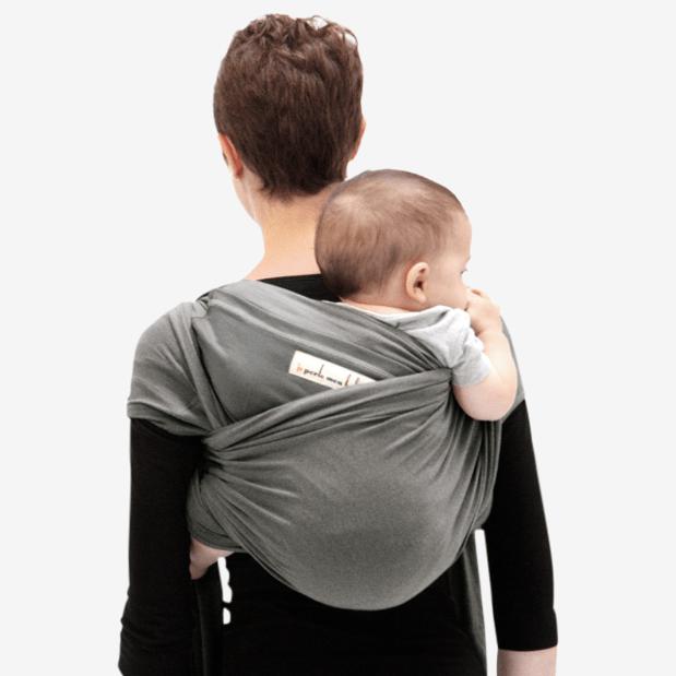 Love radius stretch wrap original - Grå - wrap - MamaMilla