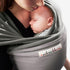 Love radius stretch wrap original - Grå - wrap - MamaMilla