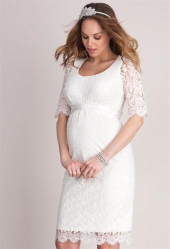 Seraphine Vente-brudekjole med blonder - Honor - Ivory - Ammetøj - MamaMilla