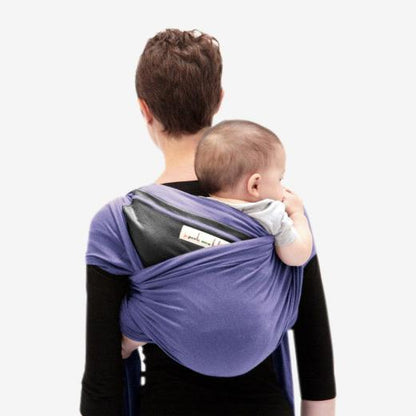 Love radius stretch wrap original - Lila/Mörkgrå - wrap - MamaMilla