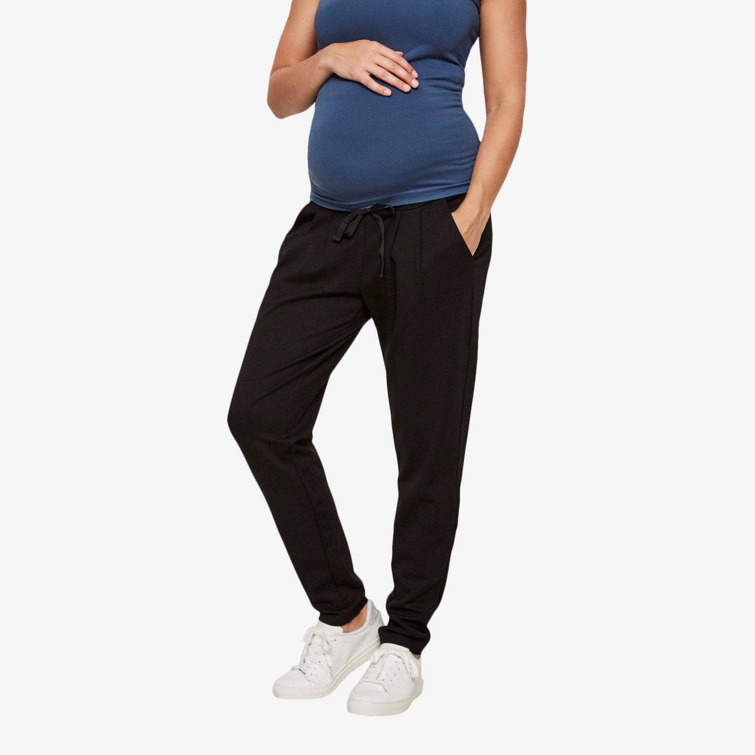 Mamalicious gravidbyxor Lif - Svart - Gravidkläder - MamaMilla