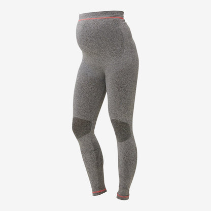Mamalicious gravidträningsleggings - Grå ljung - Gravidkläder - MamaMilla