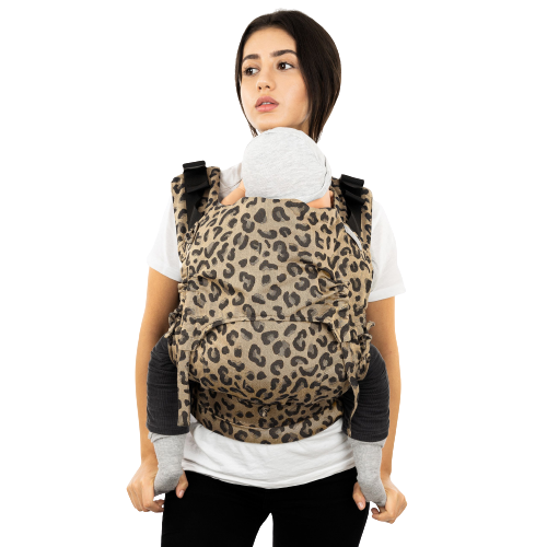 Fidella Fusion Fullbuckle Bärsele - Leopard Guld - Småbarn - Bärsele - MamaMilla