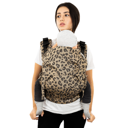 Fidella Fusion Fullbuckle Bärsele - Leopard Guld - Småbarn - Bärsele - MamaMilla