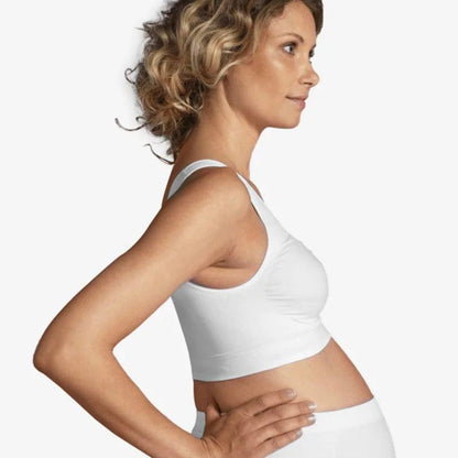 Carriwell Seamless Gravid BH - Vit - Gravidkläder - MamaMilla
