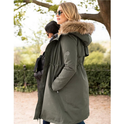 Seraphine Vänt- och bärjacka 3-i-1- Valetta - Khaki - Bärjacka - MamaMilla