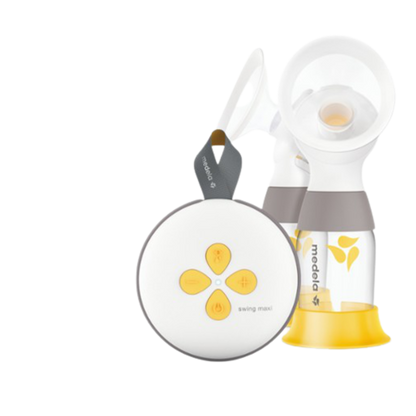 Medela - Swing Maxi - Elektronisk dubbelbröstpump - Elektrisk bröstpump - MamaMilla