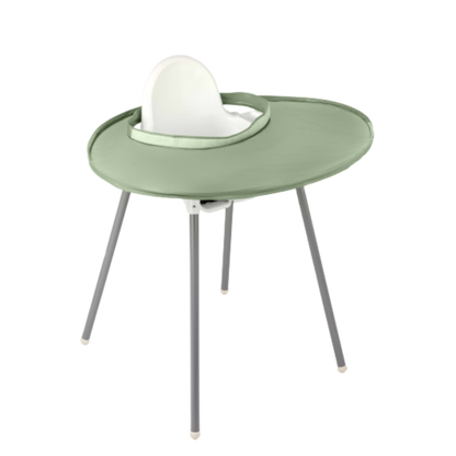 Tidy Tot Haklapp och bricka - SET - Sage Grönsaker - Haklapp med ärmar - MamaMilla