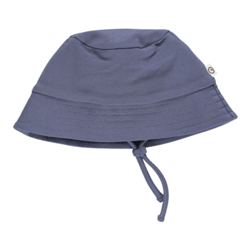 Müsli Organic Bully Hat - Cozy Me - Indigo - Solhatt - MamaMilla