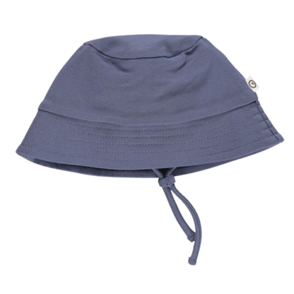 Müsli Organic Bully Hat - Cozy Me - Indigo - Solhatt - MamaMilla