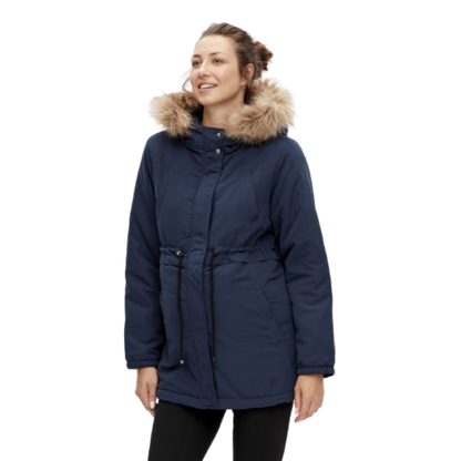 Mamalicious Gravid Parka Jacka - Jessa - Navy Blazer - Gravid Jacka - MamaMilla