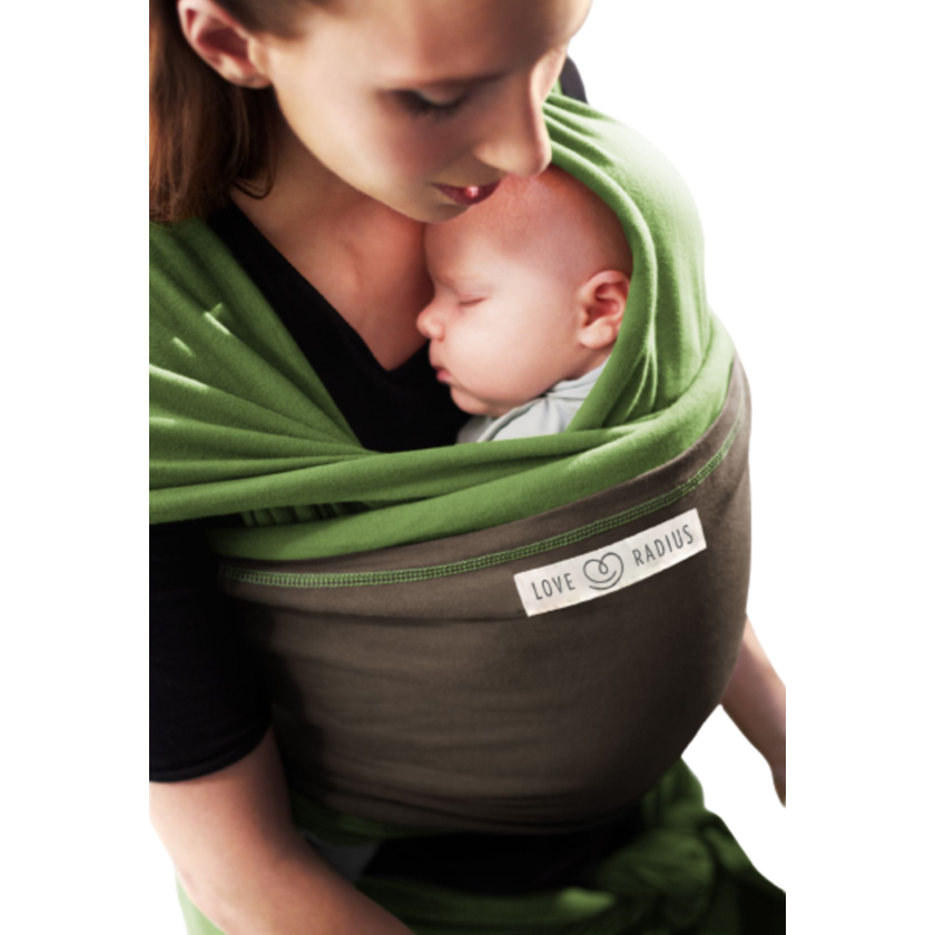 Love radius stretch wrap original - Pistage/Brun - wrap - MamaMilla