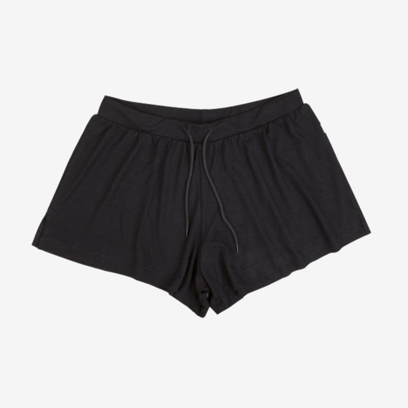 Joha shorts i bambu-viskos - Svart - Gravidkläder - MamaMilla