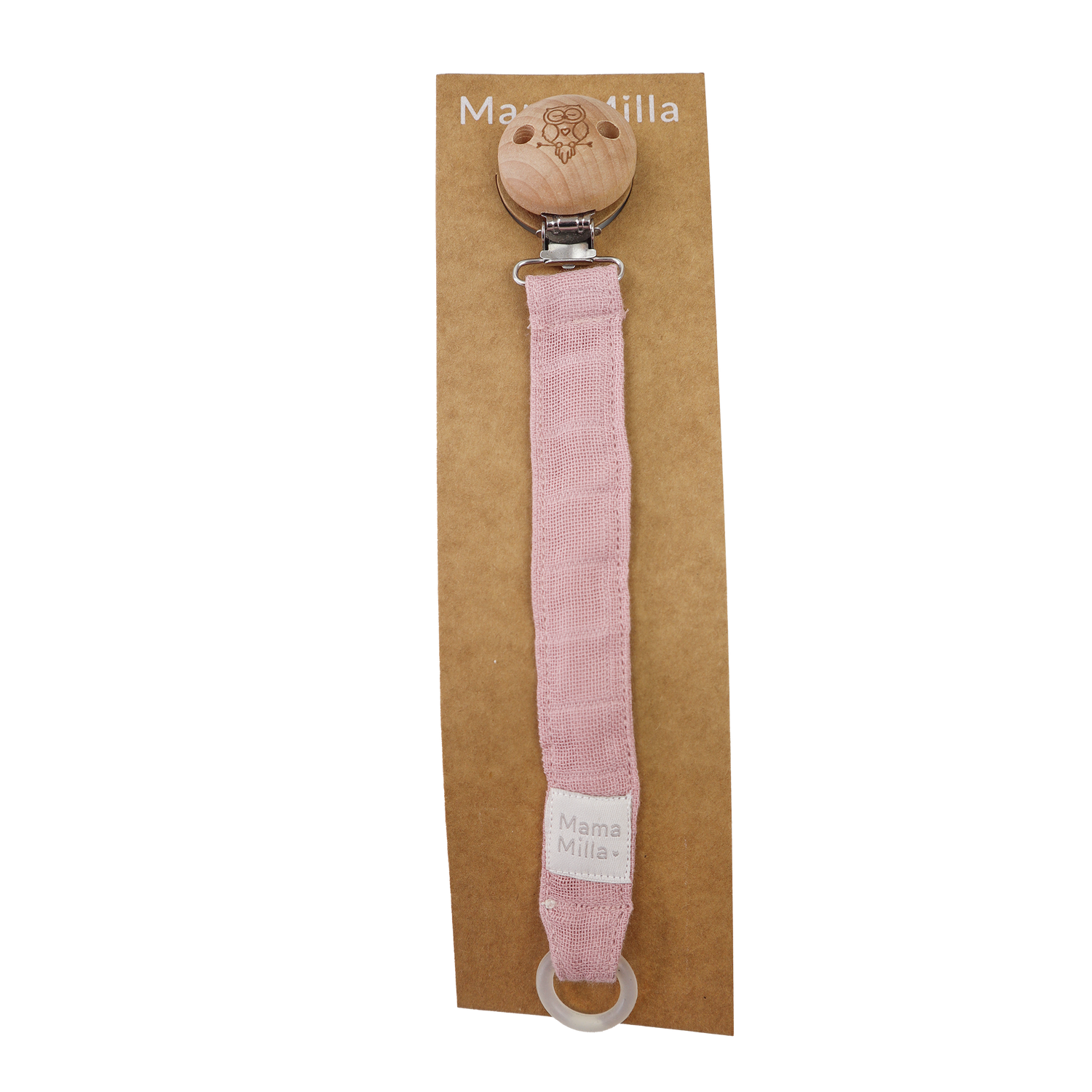 MamaMilla nappsnöre - Dusty dark rose - nappsnöre - MamaMilla