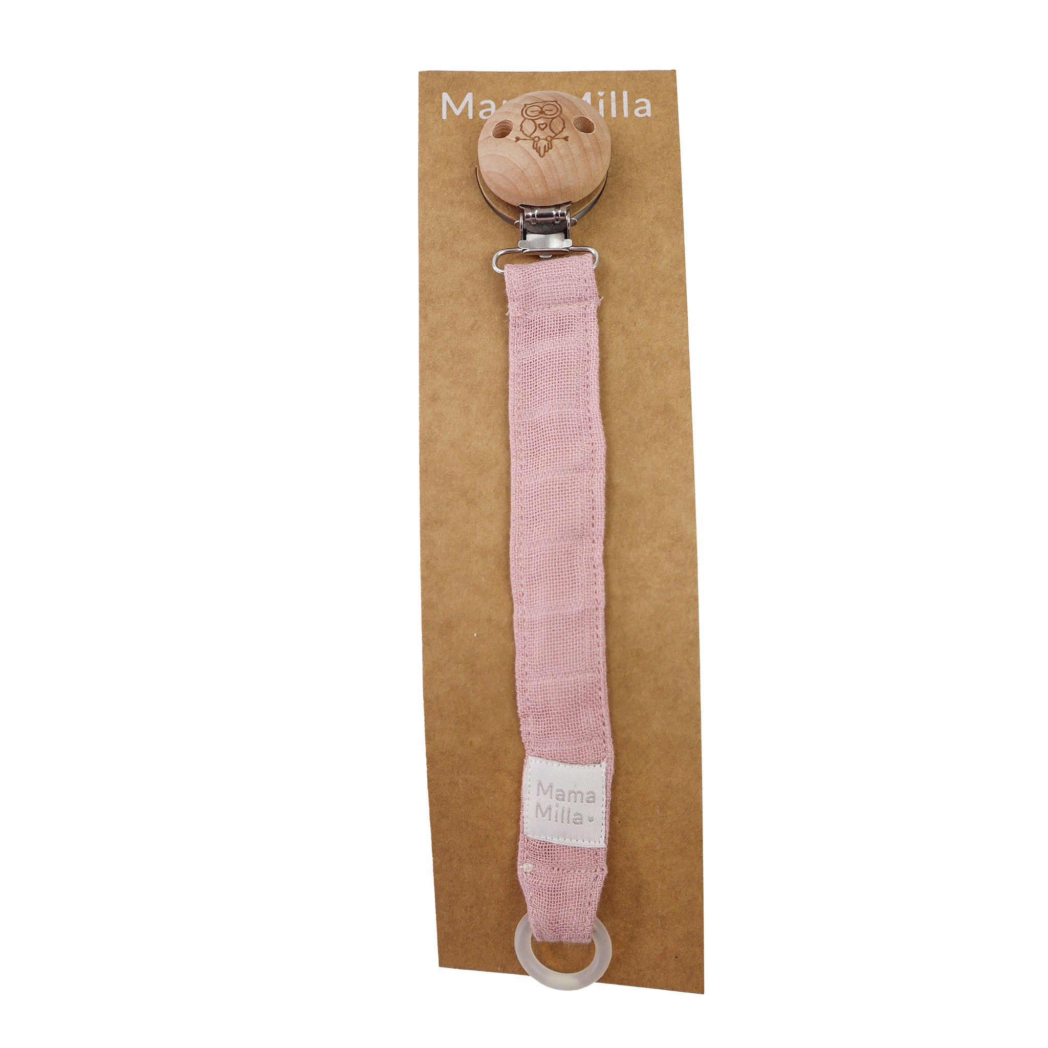 MamaMilla nappsnöre - Dusty dark rose - nappsnöre - MamaMilla